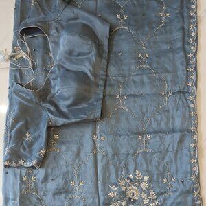 Indian Embroidery Saree